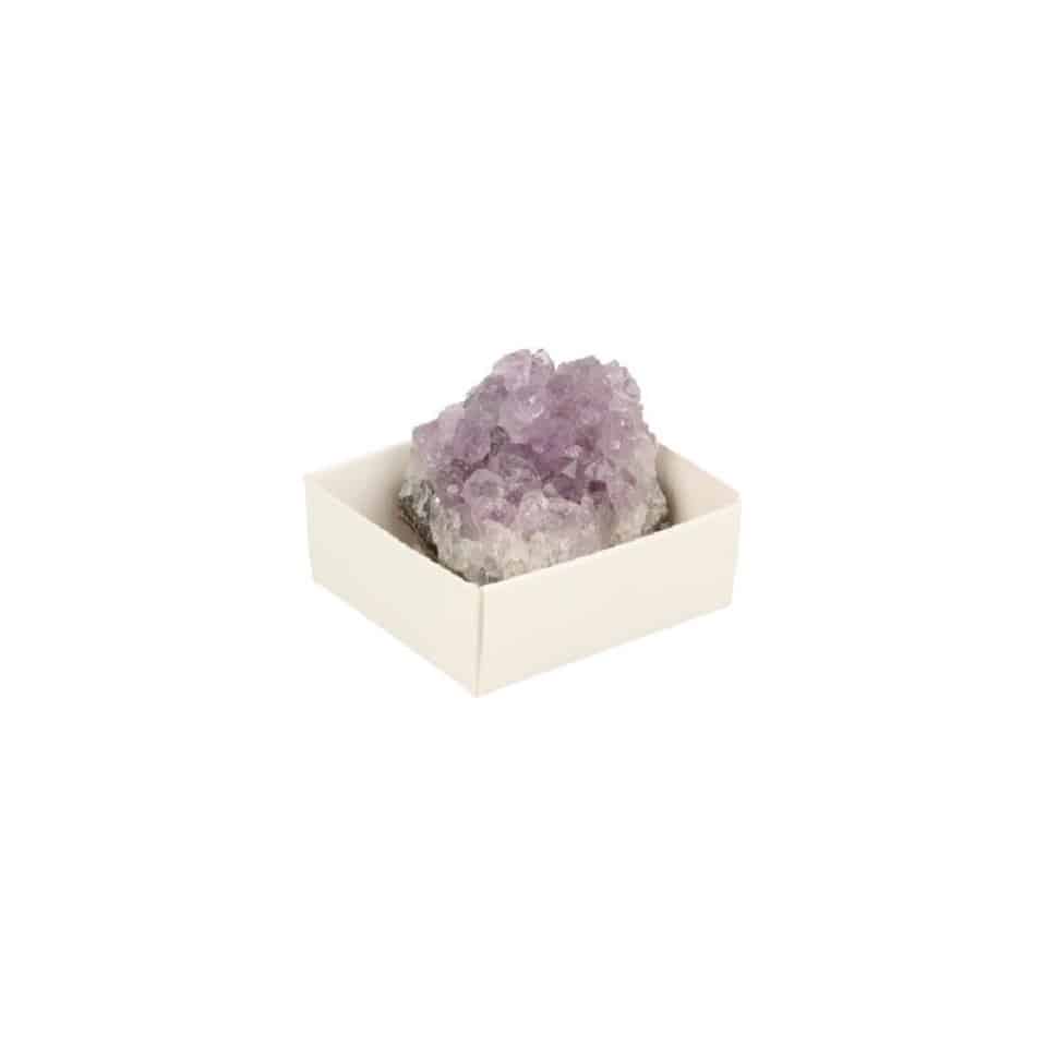 Schachtel mit Roher Edelstein Amethyst kristallisiert unter Edelsteine & Mineralien - Edelstein Arten - Rohe Edelsteine