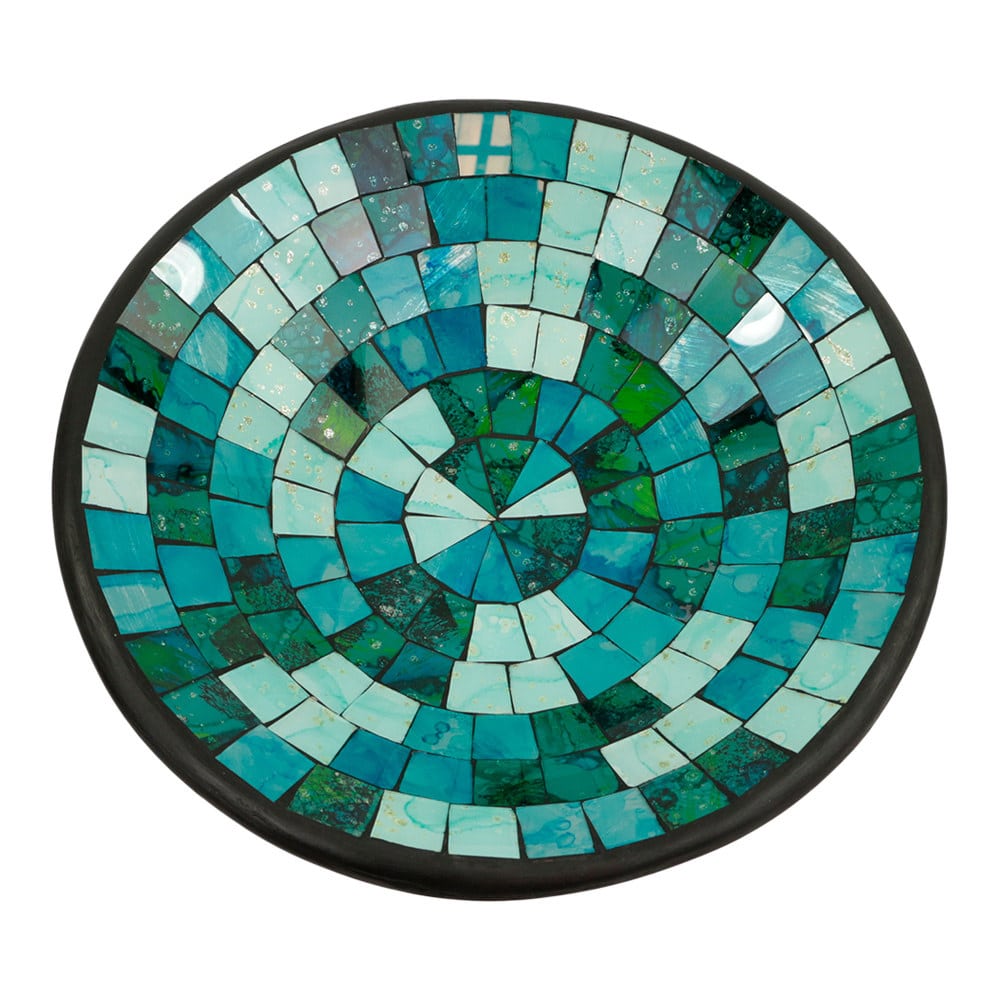 Schale Mosaik Blau Mix (38 cm)