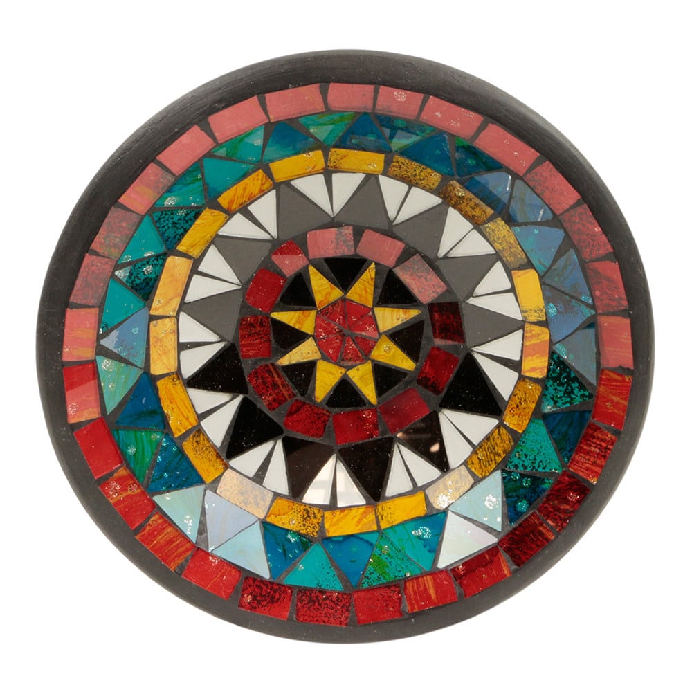 Schale Mosaik Stern Design (20-5 x 20-5 x 6 cm)