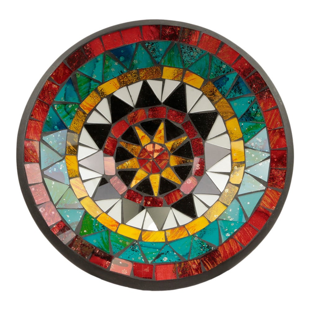Schale Mosaik Stern Design (27-5 x 27-5 x 7 cm)