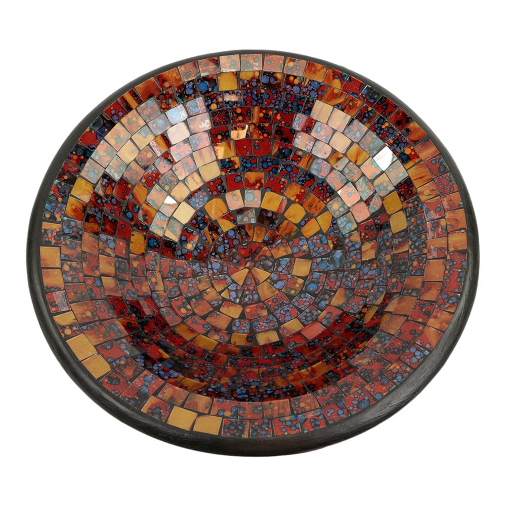Schale Mosaik Violet Mix (38 cm)