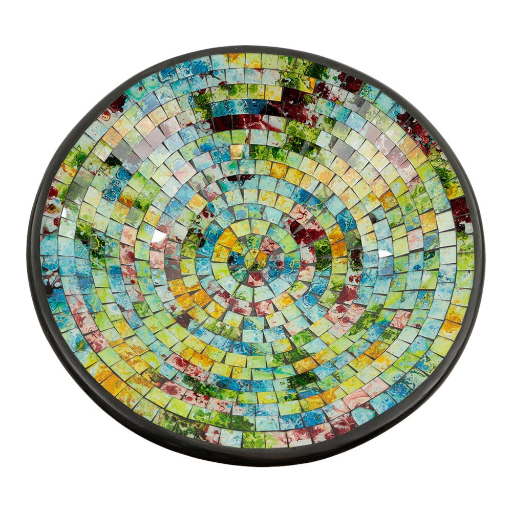 Schale Mosaik Weiche Farben Mehrfarbig (37 cm) unter Wellness - Essen & Trinken - Fair Trade Sch?lchen - Home & Living - Dekoration & Atmosph?re - Vasen & Schalen - Wellness - Essen & Trinken - Fair Trade Sch?sseln