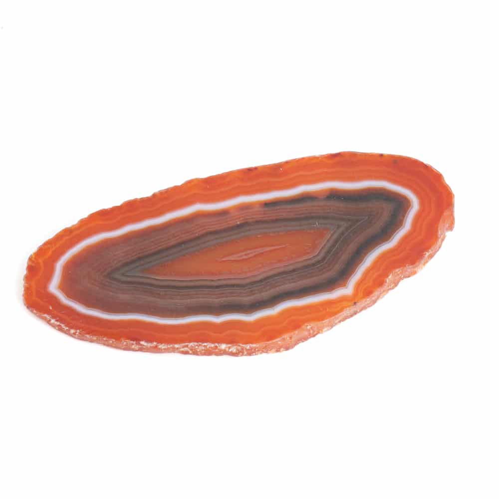 Scheibe Roter Achat Medium (6 - 8 cm)