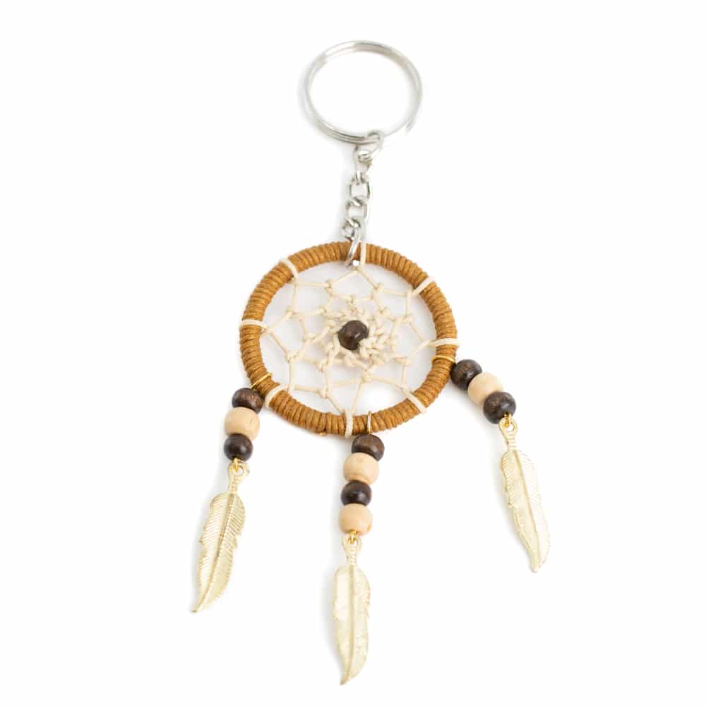 Schl-sselanh-nger Bohemian Dreamcatcher Hanf