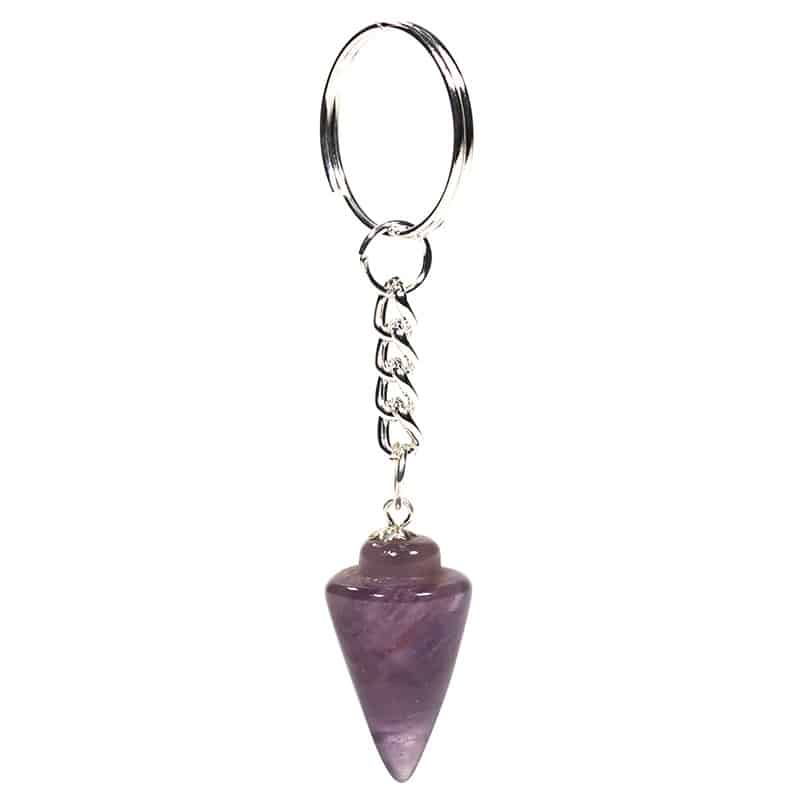 Schl-sselanh-nger Pendel Amethyst