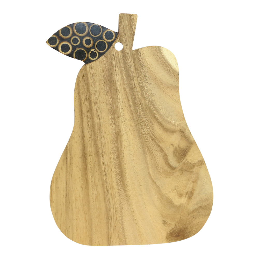 Schneidbrett aus Holz Birnenform (25 x 17 x 2 cm) unter Wellness - Essen & Trinken - Fairtrade-Schneidebretter