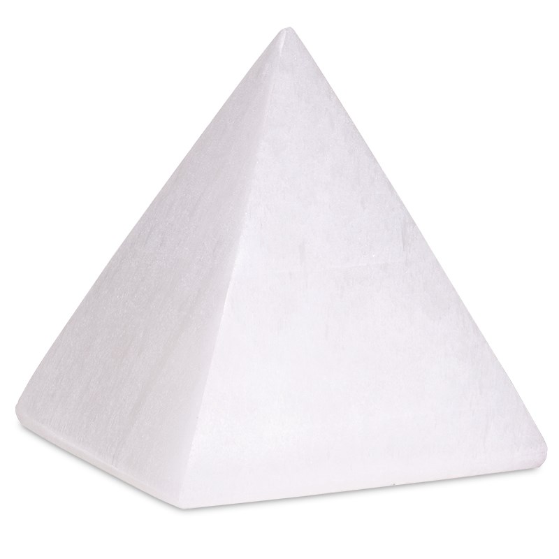 Selenit Pyramide (10 cm)
