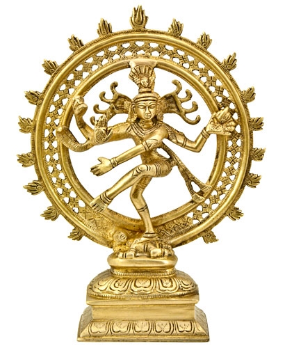 Shiva Nataraj Doppelring - 30 cm
