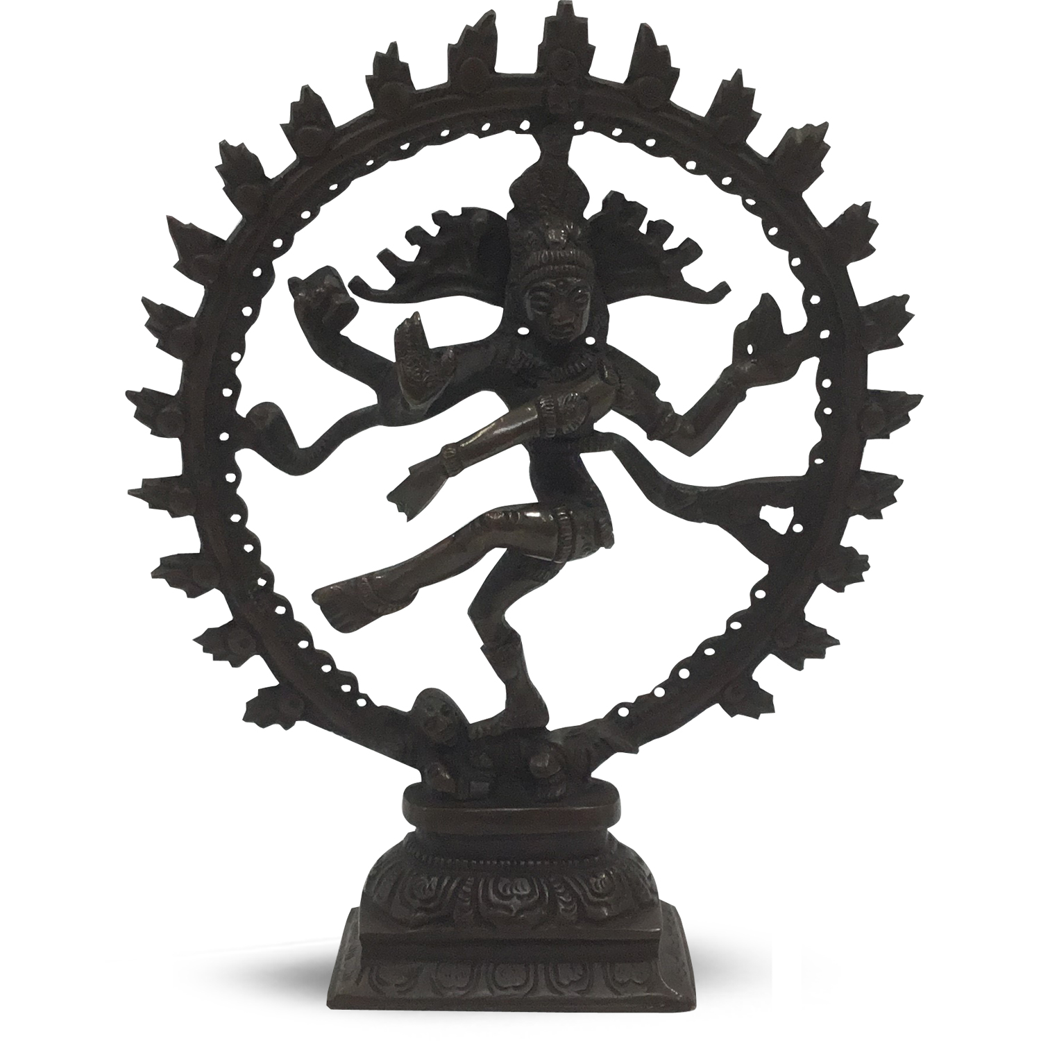 Shiva Nataraj Messing - 25 cm