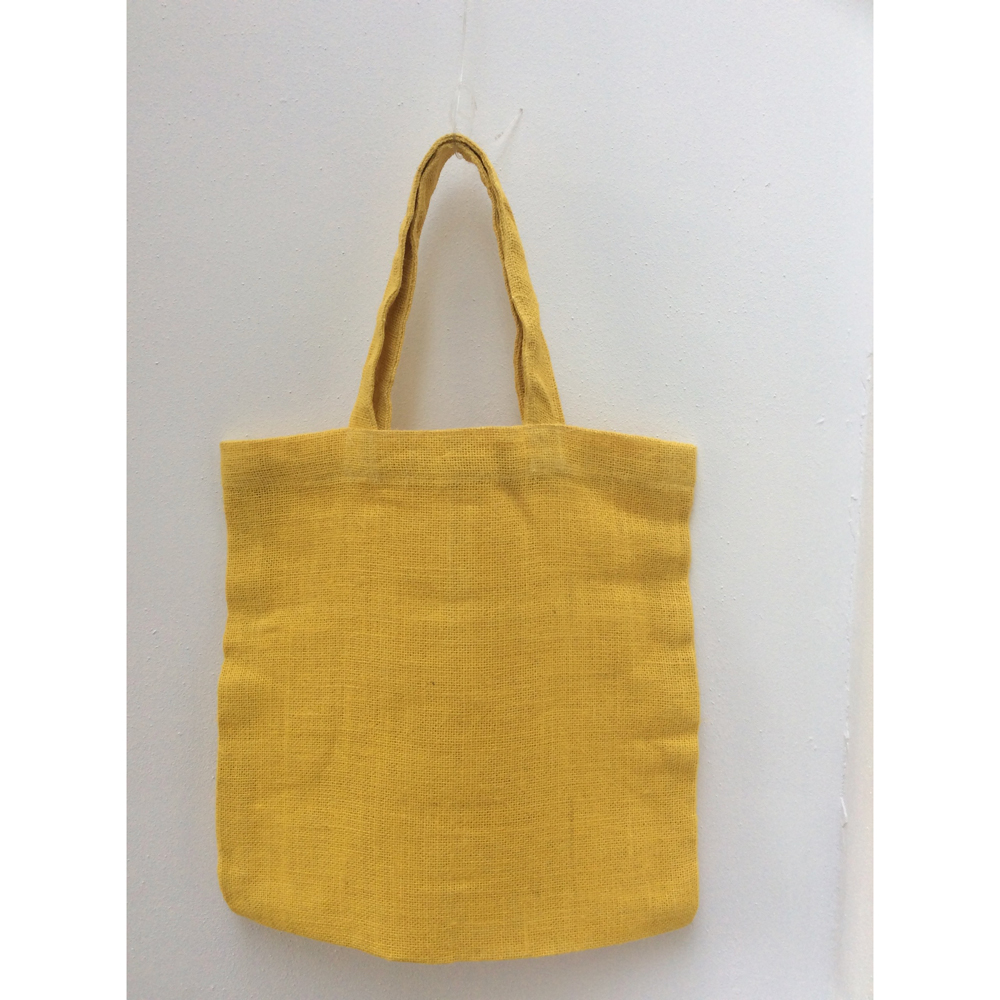 Shopper Jute Gelb (40 x 40 cm)