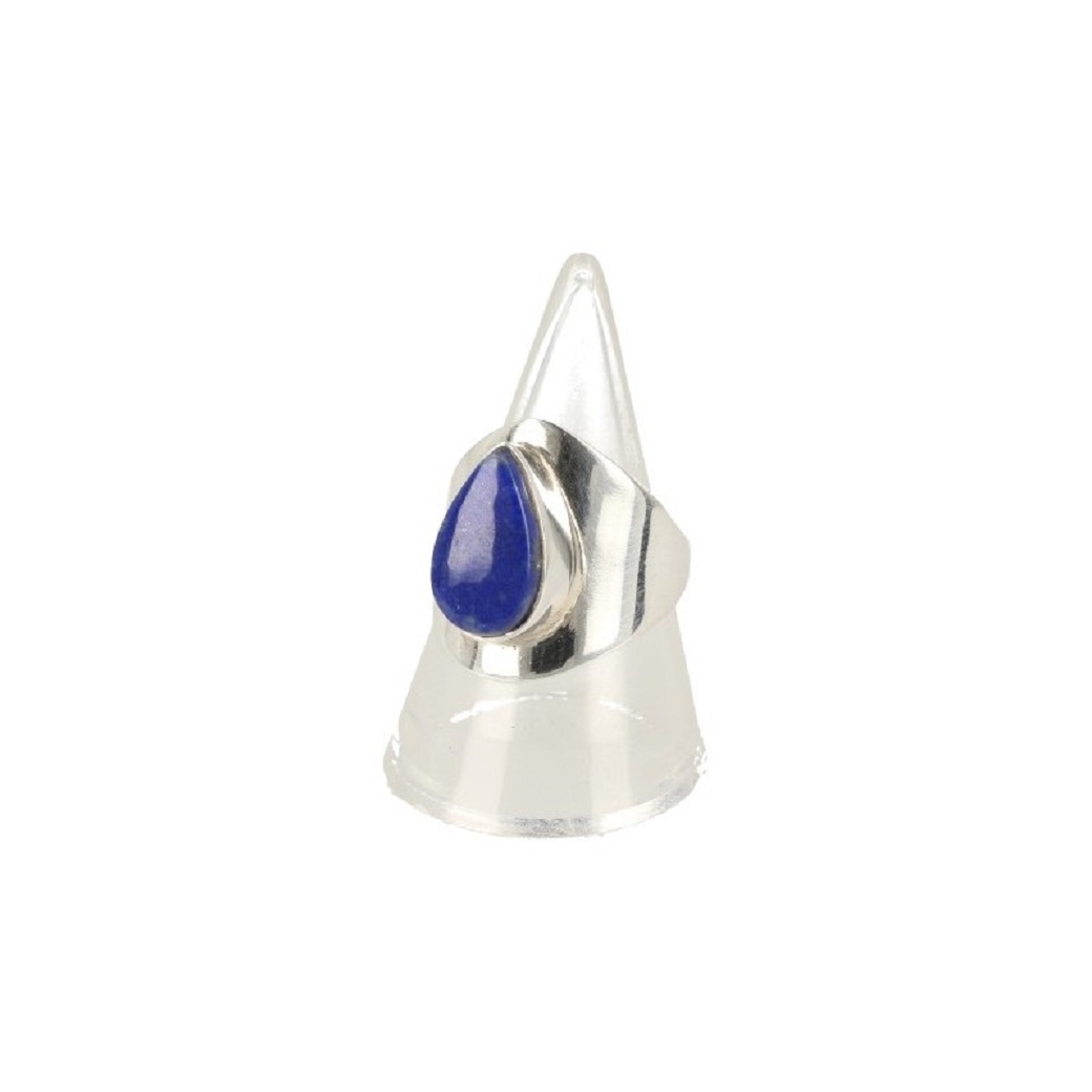 Silberring mit Lapis Lazuli (Modell 5)