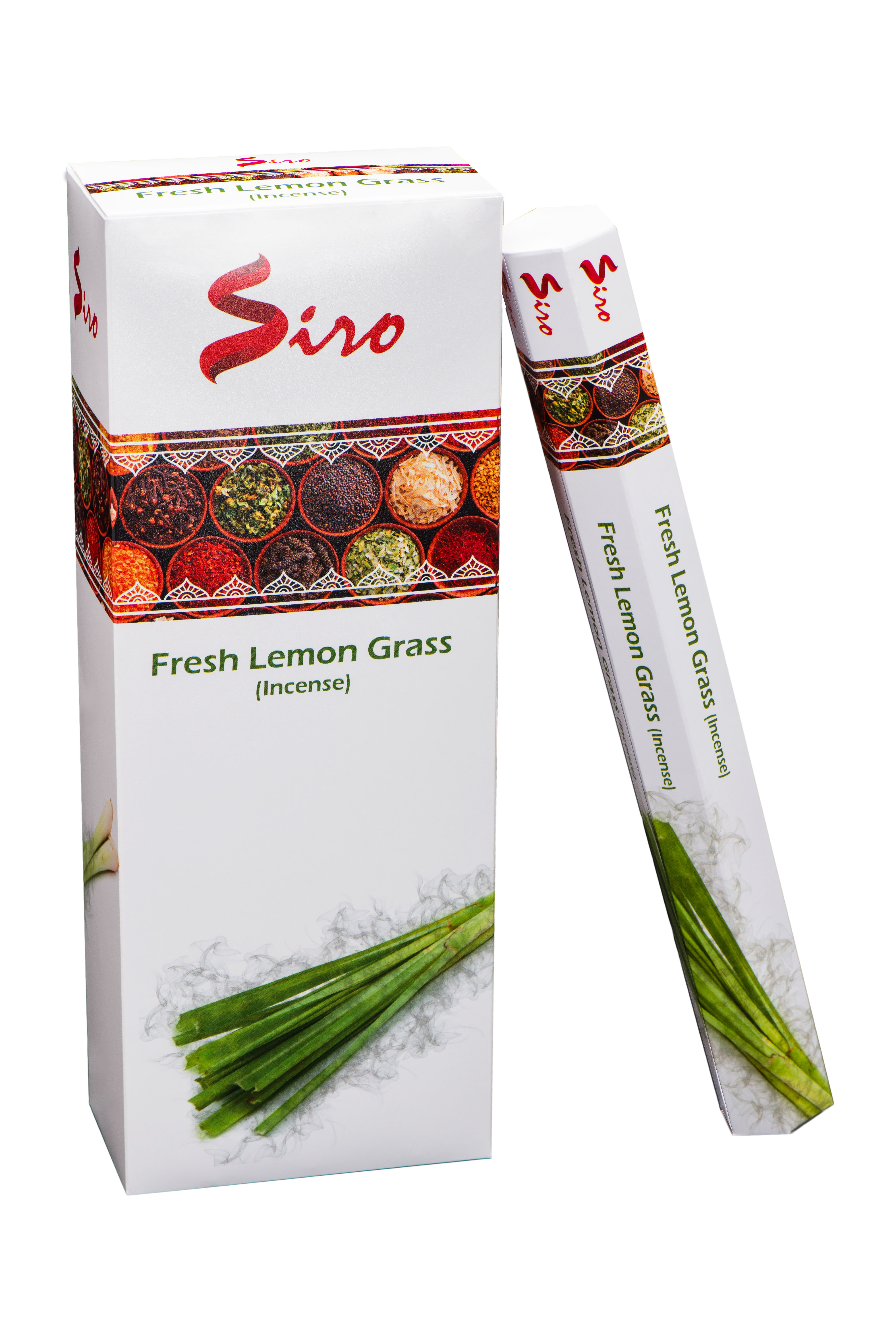 Siro R-ucherst-bchen Lemon Grass (6 Packungen mit 20 St-bchen)