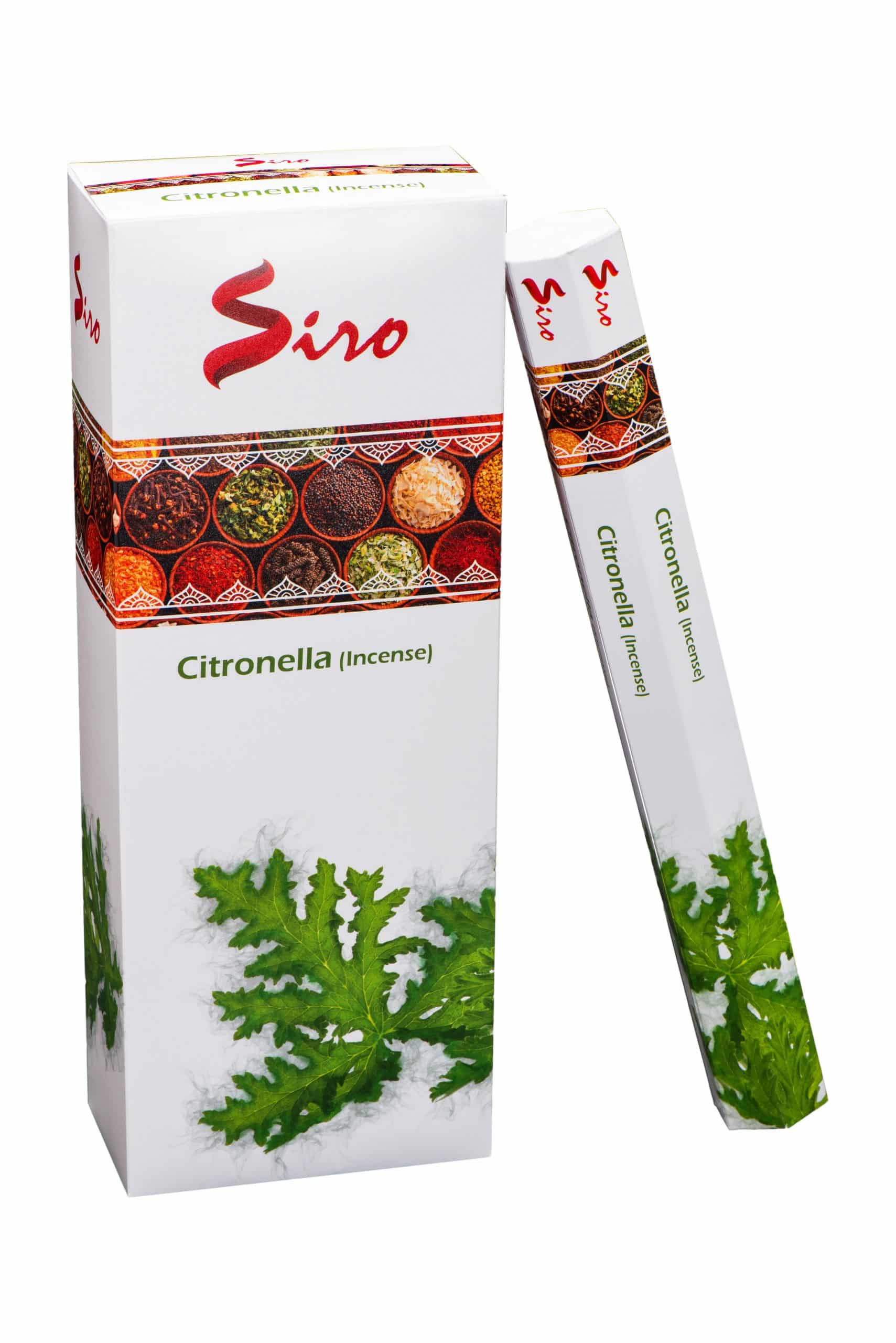 Siro Weihrauch Citronella (6 Packungen) unter Weihrauch - Weihrauch Arten - R?ucherst?bchen - Weihrauch - Weihrauch Arten - Weihrauch D?fte - Zitronen Weihrauch