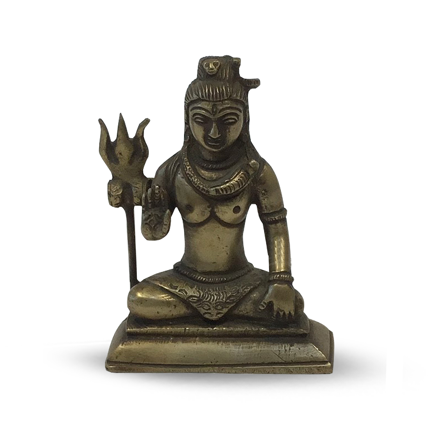 Sitzender Shiva - 10 cm