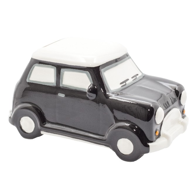 Spardose aus Keramik Auto Mini Cooper Schwarz unter Home & Living - Dekoration & Atmosph?re