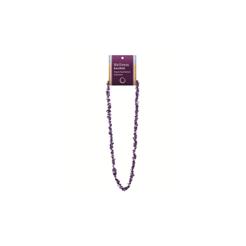 Splitterkette Amethyst (mit K-rtchen) unter Schmuck - Edelsteinketten - Splitterketten