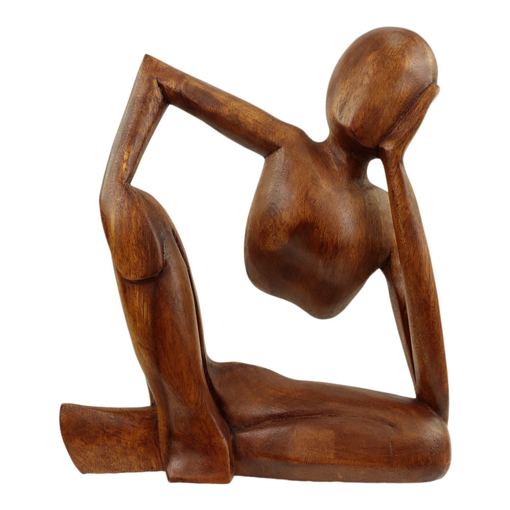 Statue aus Holz Abstrakt der Tr-umer (31 x 27 cm)