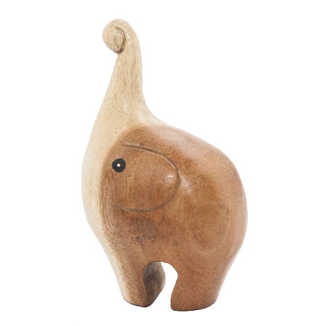 Statue aus Holz Elefant Akazienholz (15 cm) unter Home & Living - Dekoration & Atmosph?re