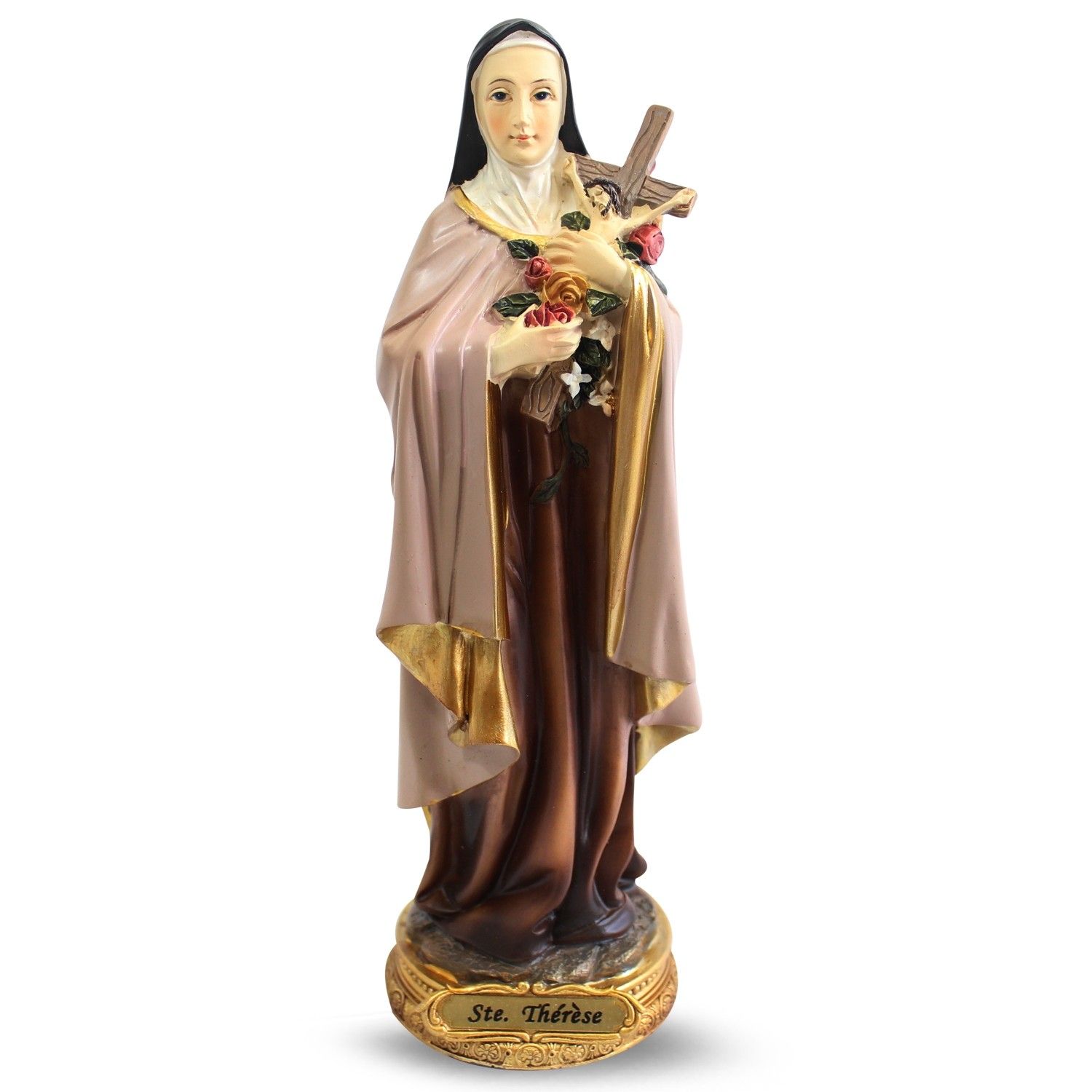 Statue der Heiligen Teresa von Lisieux (22 cm) unter Home & Living - Spirituelle Figuren