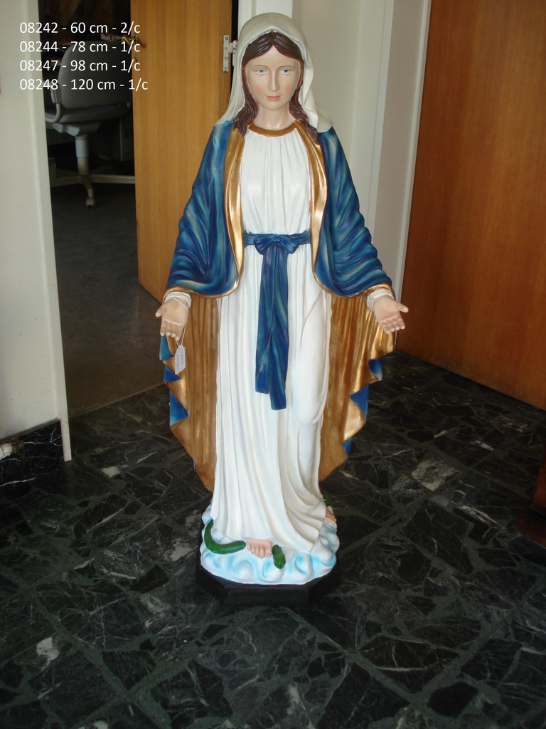 Statue der Maria Miraculeuse (78 cm) unter Home & Living - Spirituelle Figuren - Christliche Figuren - Marienstatuen