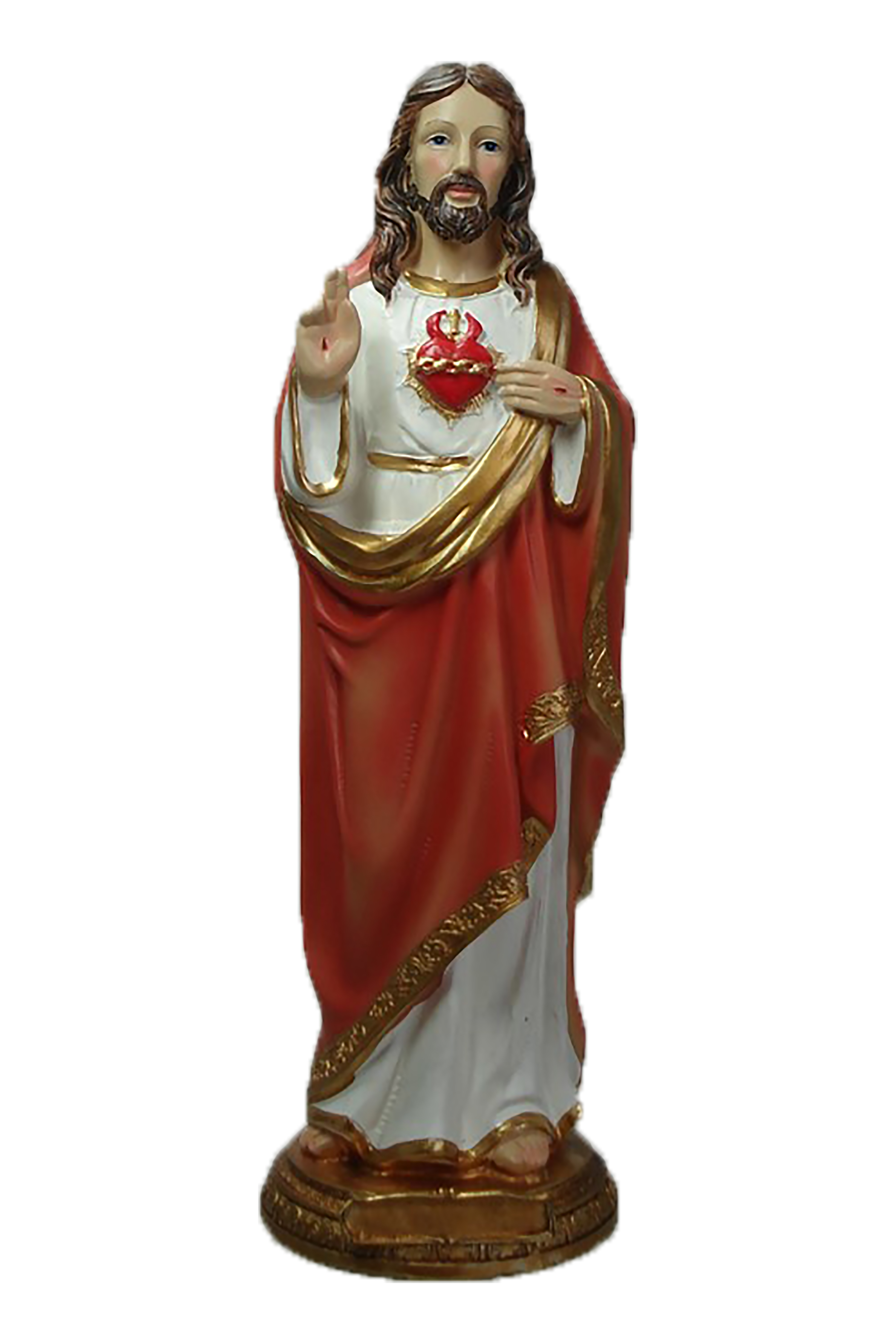 Statue des Heiligen Herzens Jesu (30 cm)