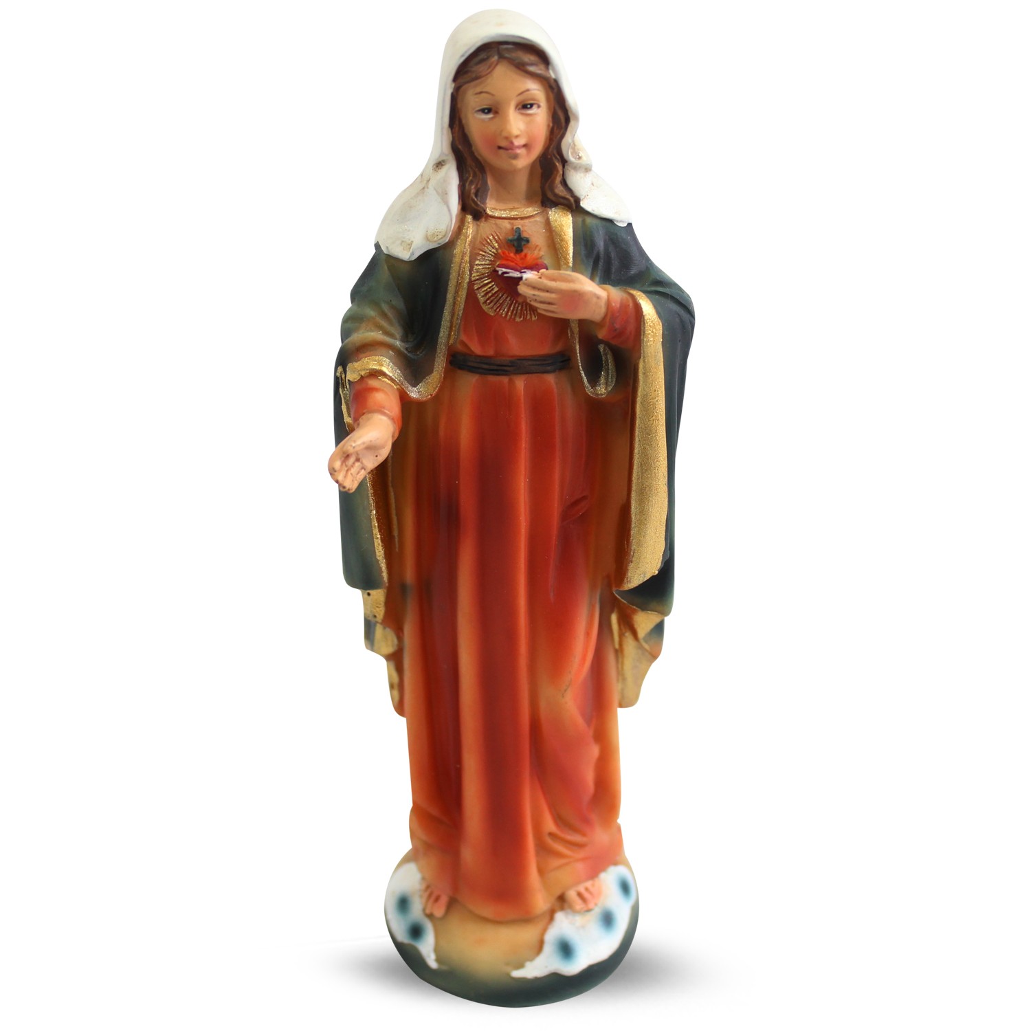 Statue des Heiligsten Herzens von Maria (15 cm)