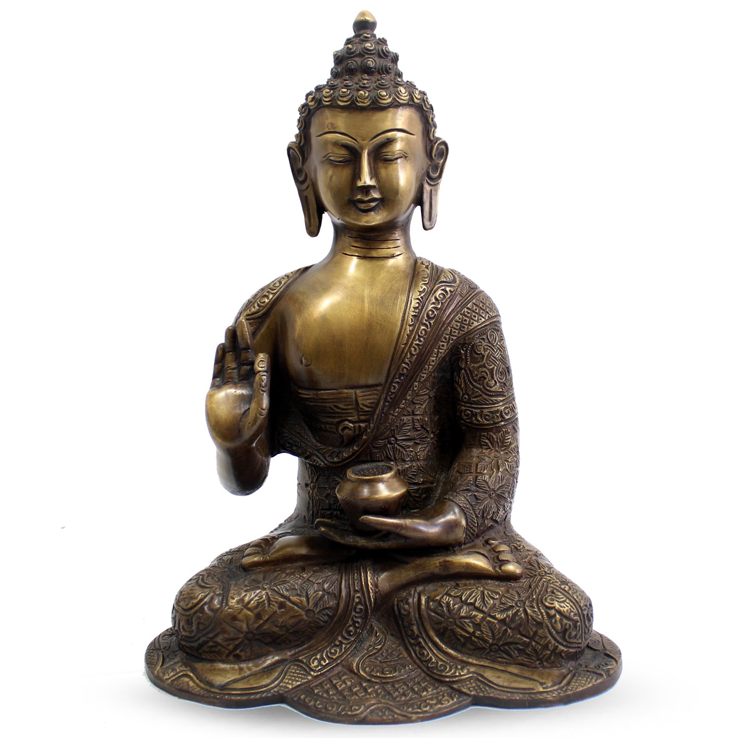 Statue des sitzenden Buddha (Modell 1)