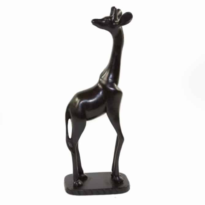 Statue Giraffe aus Polystone (30 cm)