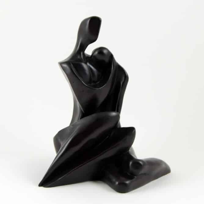 Statue Liebespaar aus Polystone (27 cm)