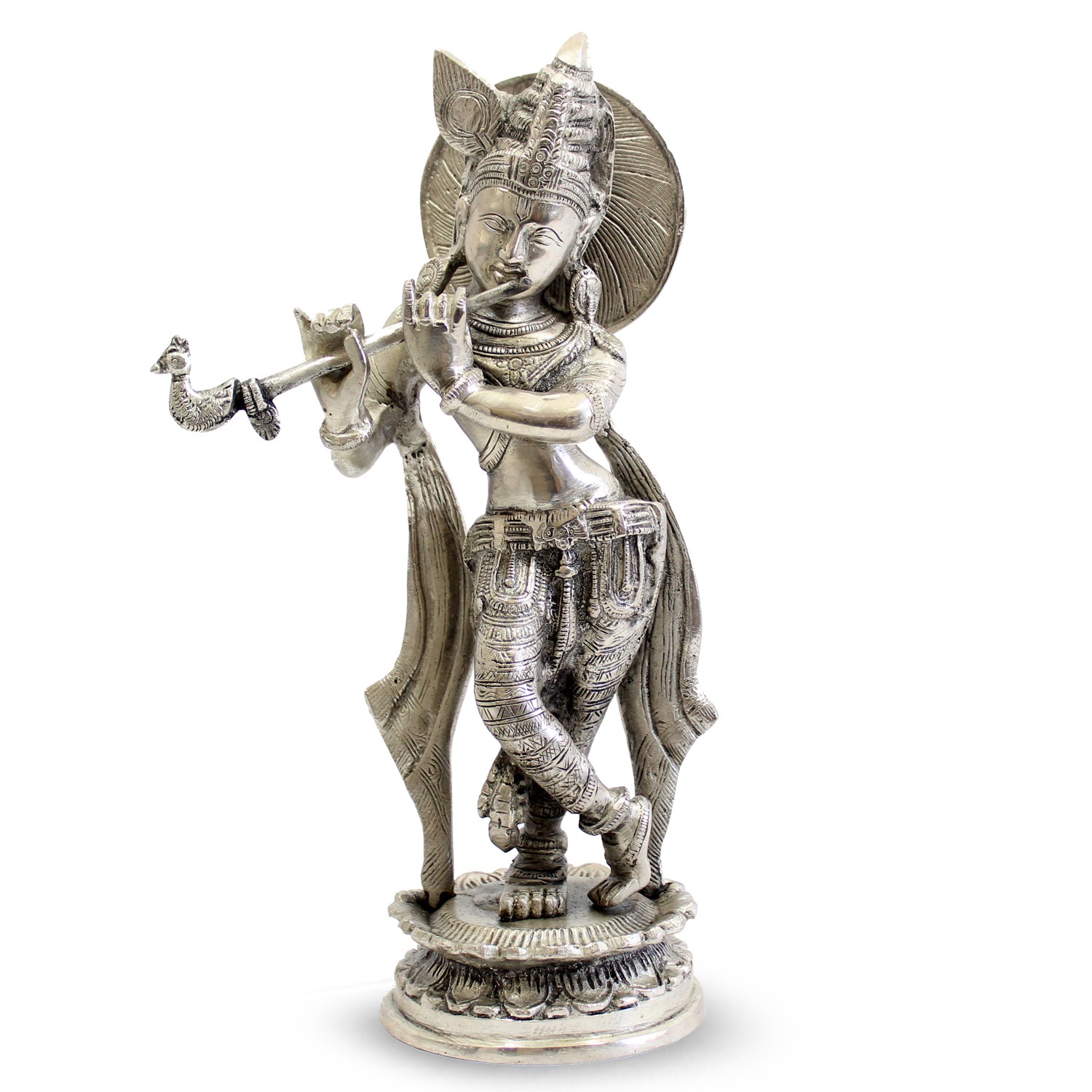 Statue von Krishna (27 cm)