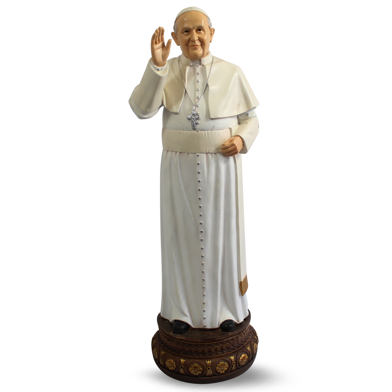 Statue von Papst Franziskus (60 cm)