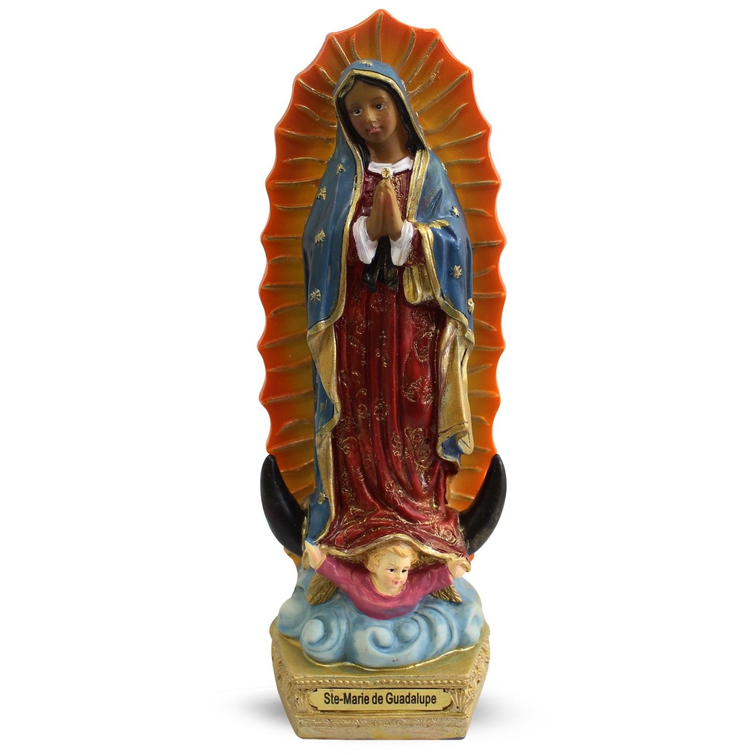 Statue von unserer lieben Frau von Guadalupe (20 cm)