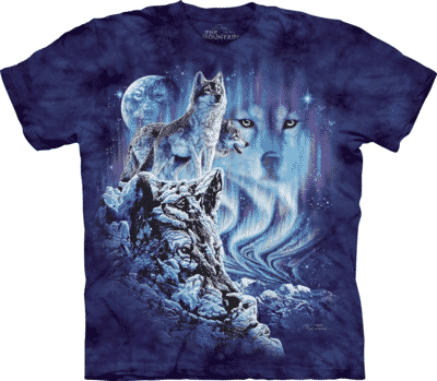 T-Shirt Mountain Artwear Finde 10 W-lfe (Gr-e M)