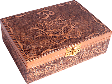 Tarotbox - Om Mani Padme Hum unter Home & Living - Schmuckk?sten - Schmuckschatullen - Spiritualit?t - Wicca & Tarot - Tarot-Dose