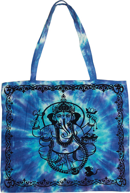Tasche mit Ganesha- Aufdruck unter Textilien - Taschen