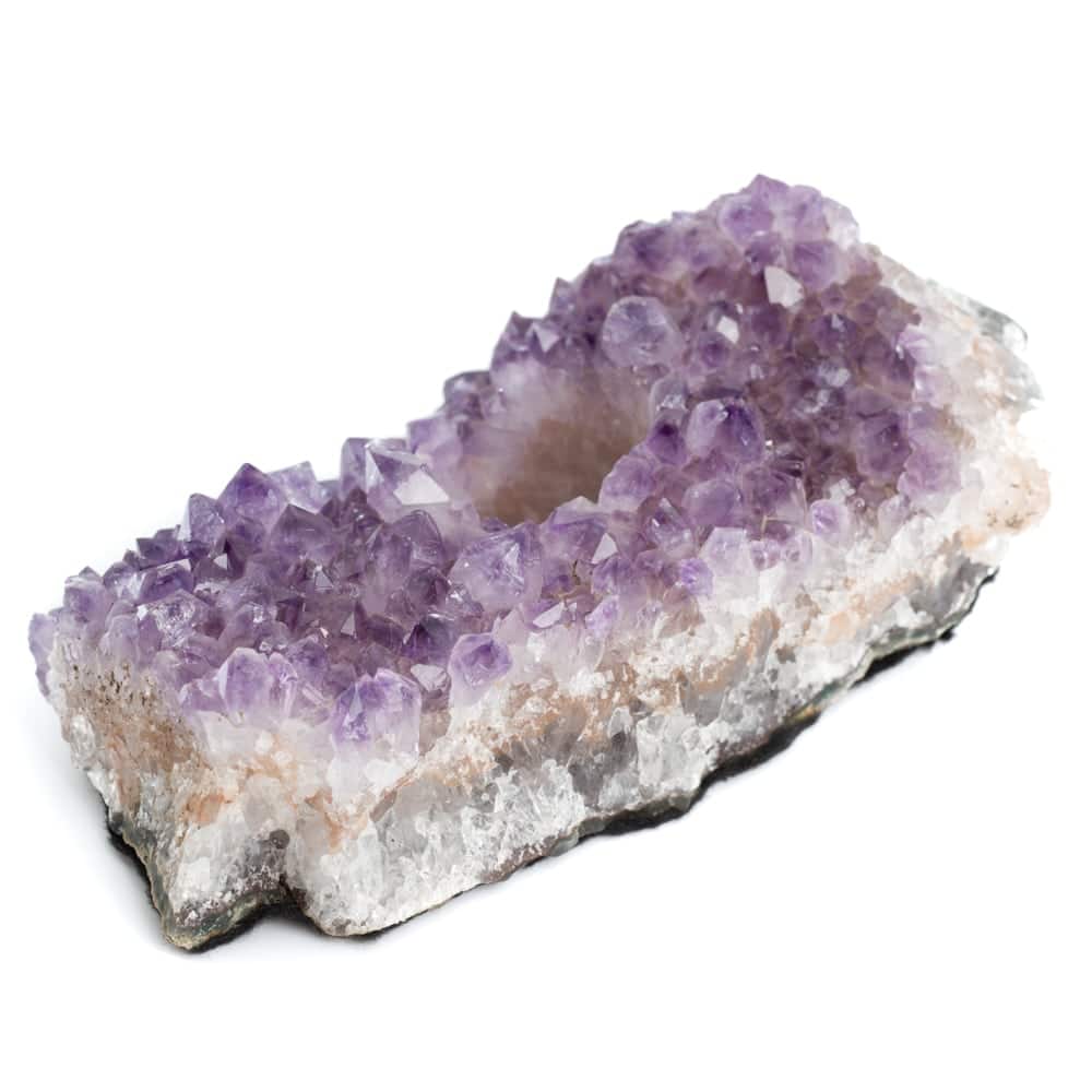 Teelichthalter Edelstein Amethyst Cluster (ca- 1000 Gramm) unter Home & Living - Stimmungslichter - Kerzenhalter - Teelichthalter Edelstein