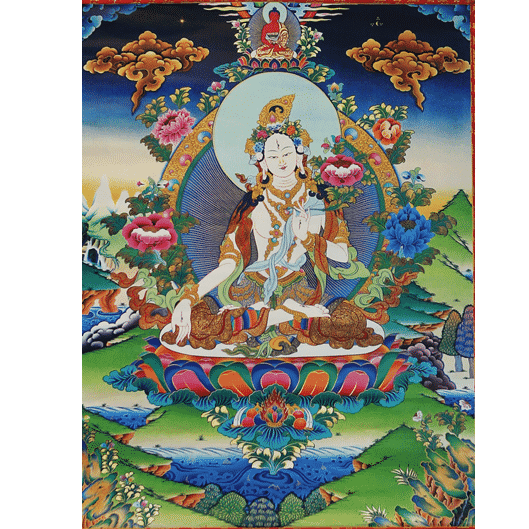 Thangka Reproduktion - wei-e Tara