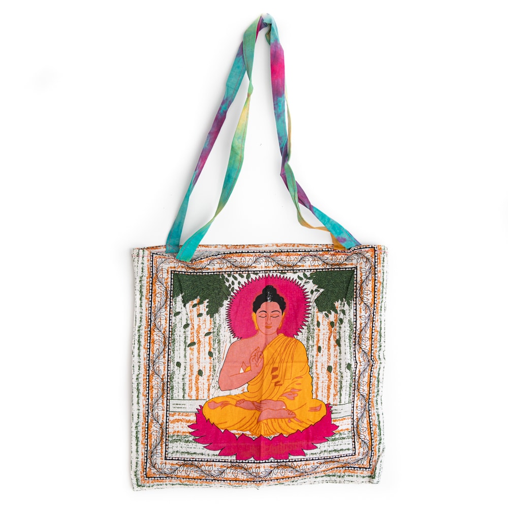 Tragetasche Baumwolle - Meditierender Buddha (45 cm)