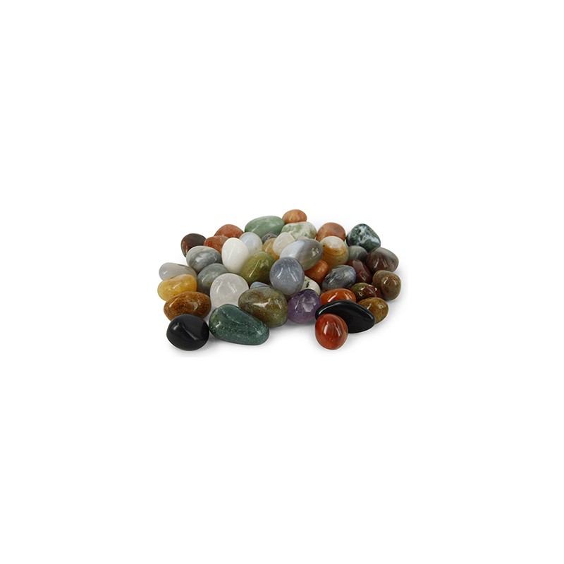 Trommelsteine India Mix (10-20 mm - 1 kg)