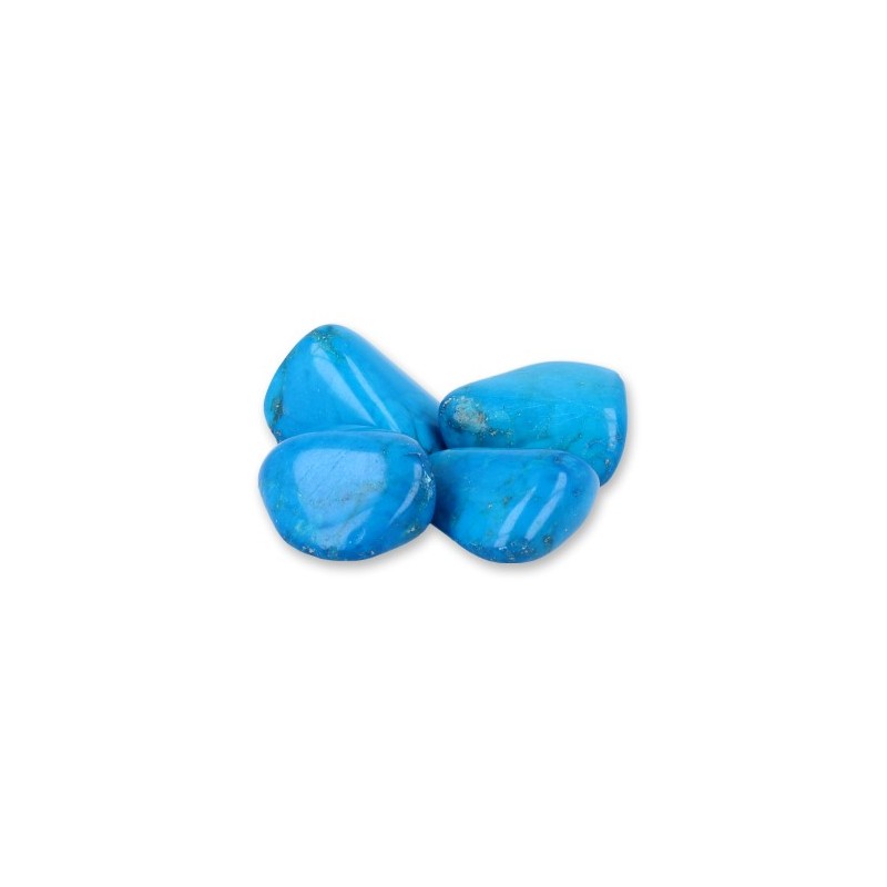 Trommelsteine Magnesit Blau (Farbig - 100 Gramm - 20-40 mm)