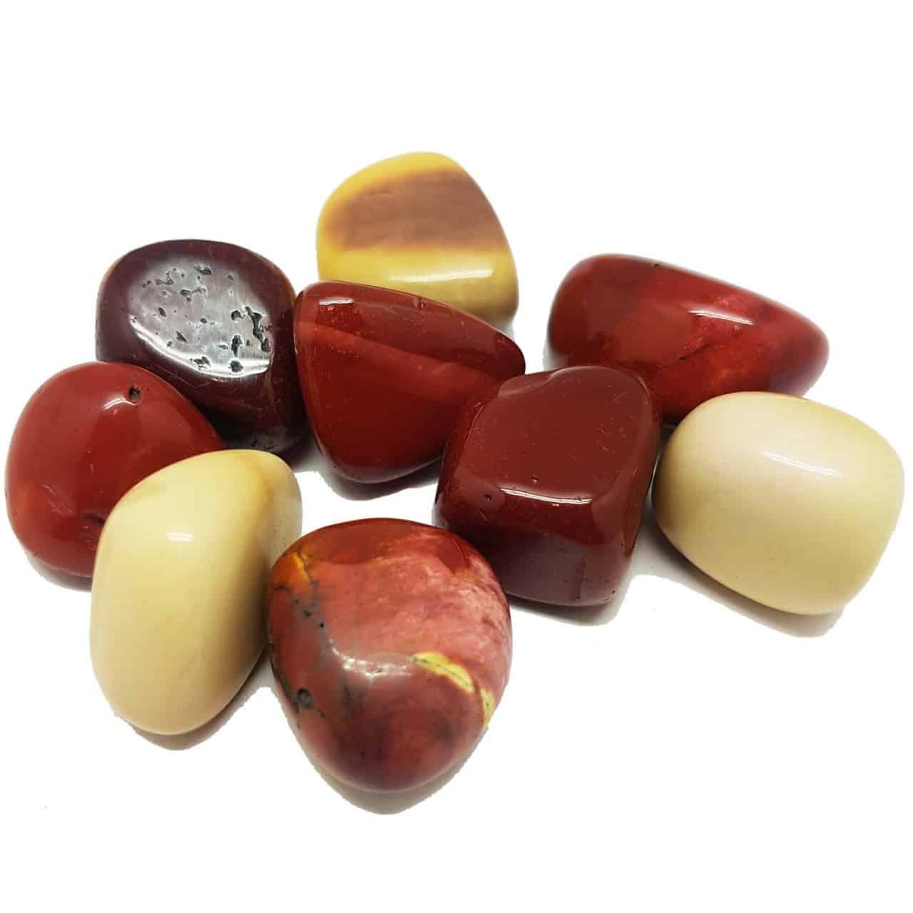 Trommelsteine - Mookaite unter Edelsteine & Mineralien - Edelstein Arten - Getrommelte Edelsteine