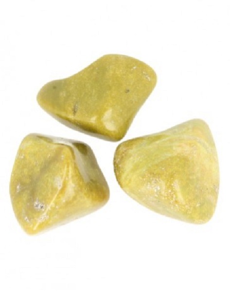 Trommelsteine Opal Gr-n (20-40 mm - 200 Gramm)