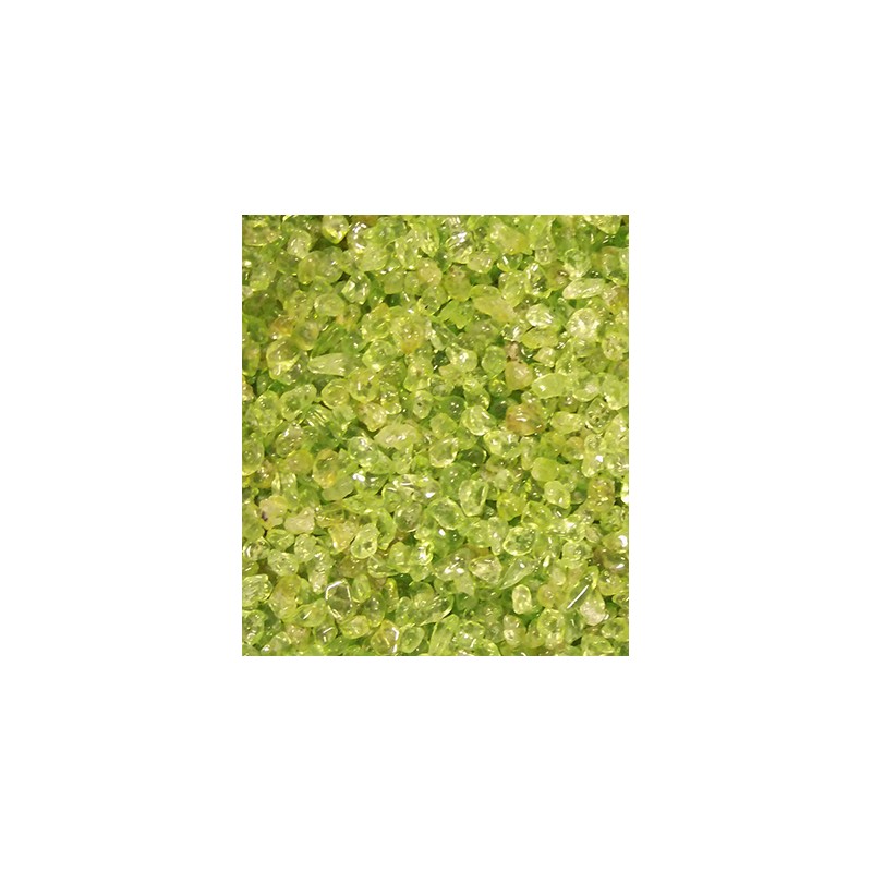 Trommelsteine Peridot (0-5 mm - 50 Gramm)