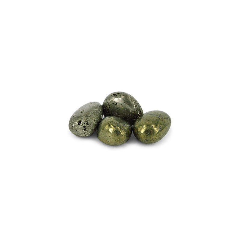 Trommelsteine Pyrit (200 Gramm - 20-40 mm)