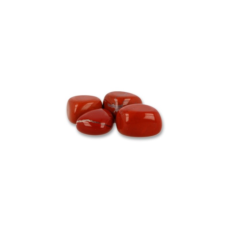 Trommelsteine Roter Jaspis A (50 Gramm - 20-40 mm)
