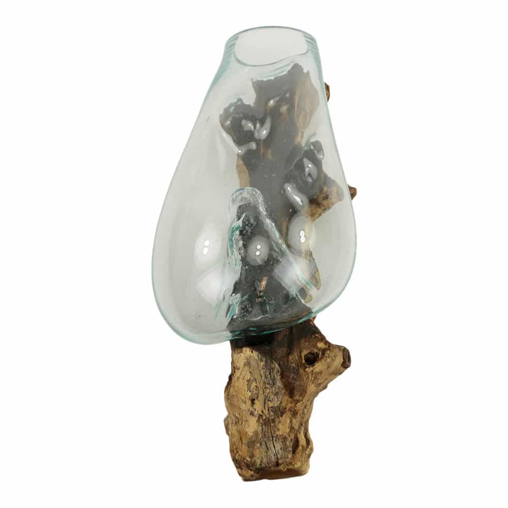 Vase auf Treibholz (55 x 15 cm) unter Home & Living - Dekoration & Atmosph?re - Vasen & Schalen