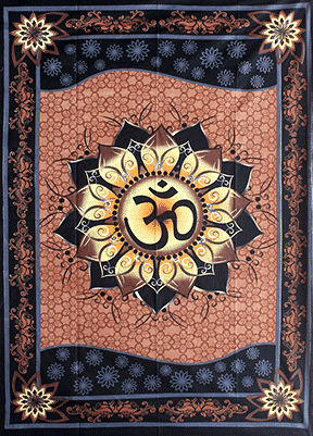 Wandteppich Ohm Lotus (208 x 147 cm)