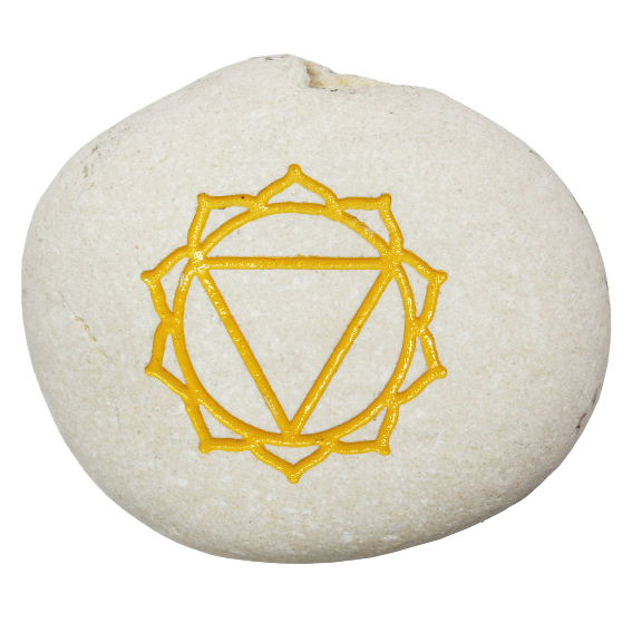 Wei-er Gl-cksstein Solarplexus Chakra