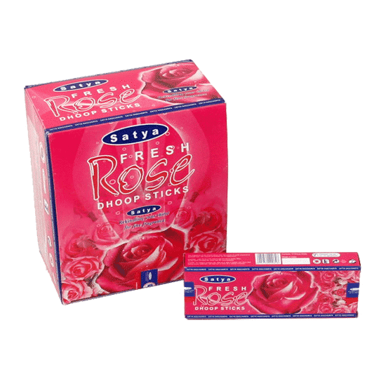 Weihrauch Nag Champa Rosenduft (12 Packungen) unter Weihrauch - Weihrauch Arten - R?ucherst?bchen - Weihrauch - Weihrauch Arten - Tibetischer Weihrauch