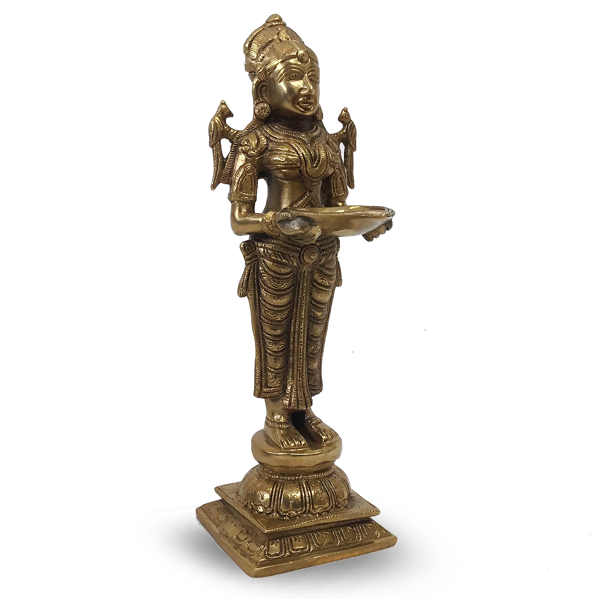 Willkommen tiefe Laxmi - 30 cm unter Home & Living - Spirituelle Figuren - Buddha Figuren